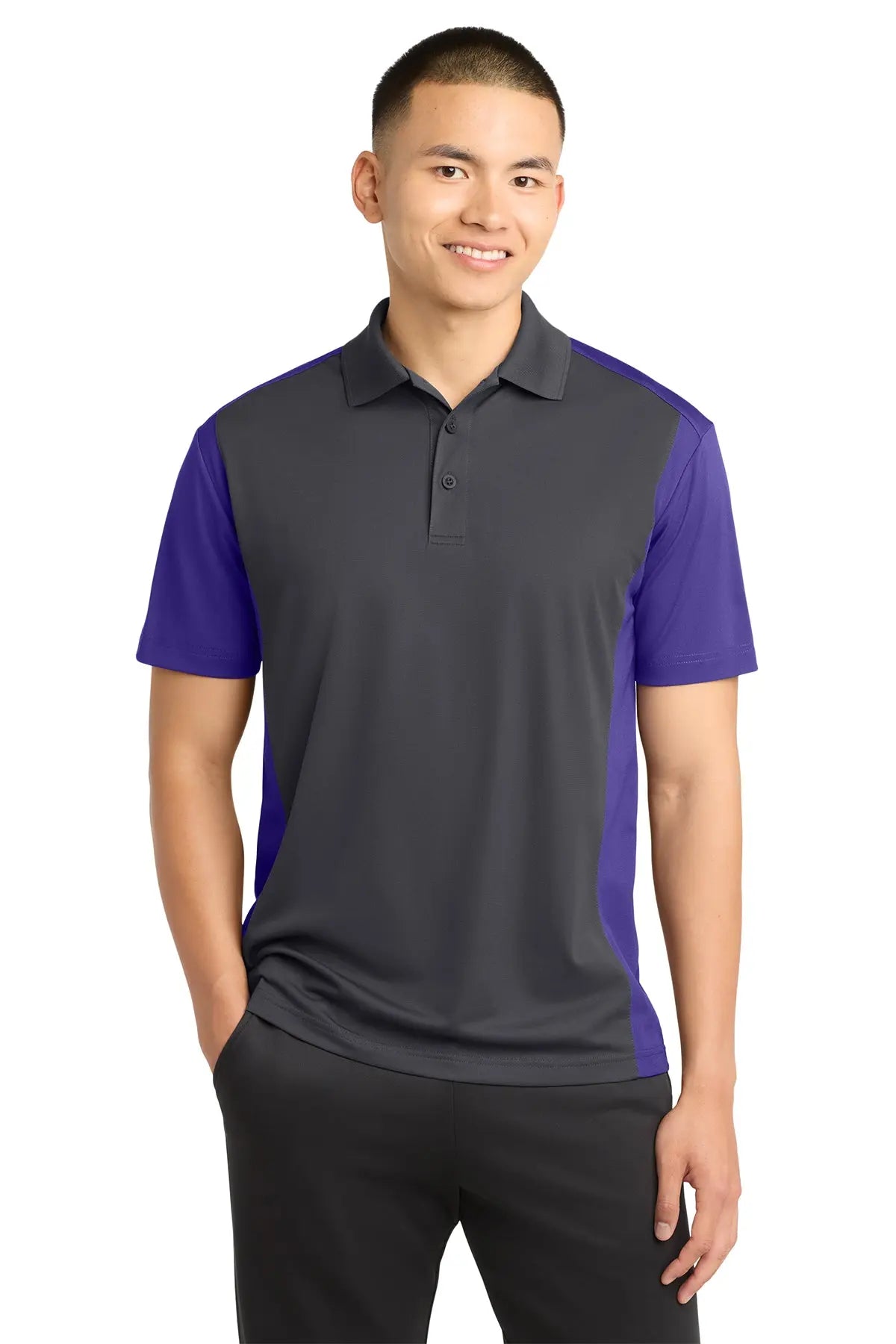 Sport-Tek® Colorblock Micropique Sport-Wick® Polo #ST652Game Over Merch