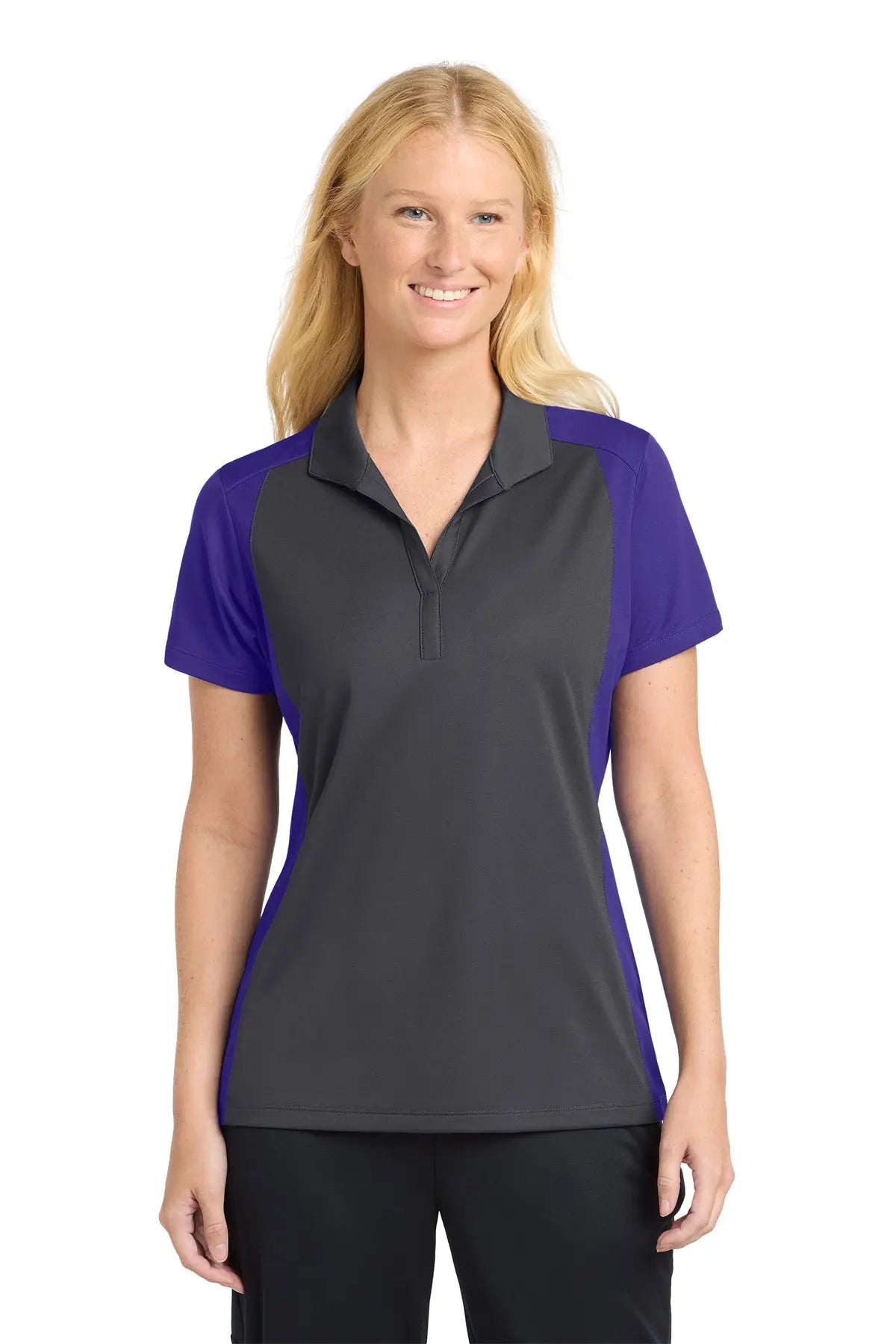 Sport-Tek® Women's Colorblock Micropique Sport-Wick® Polo #LST652Game Over Merch