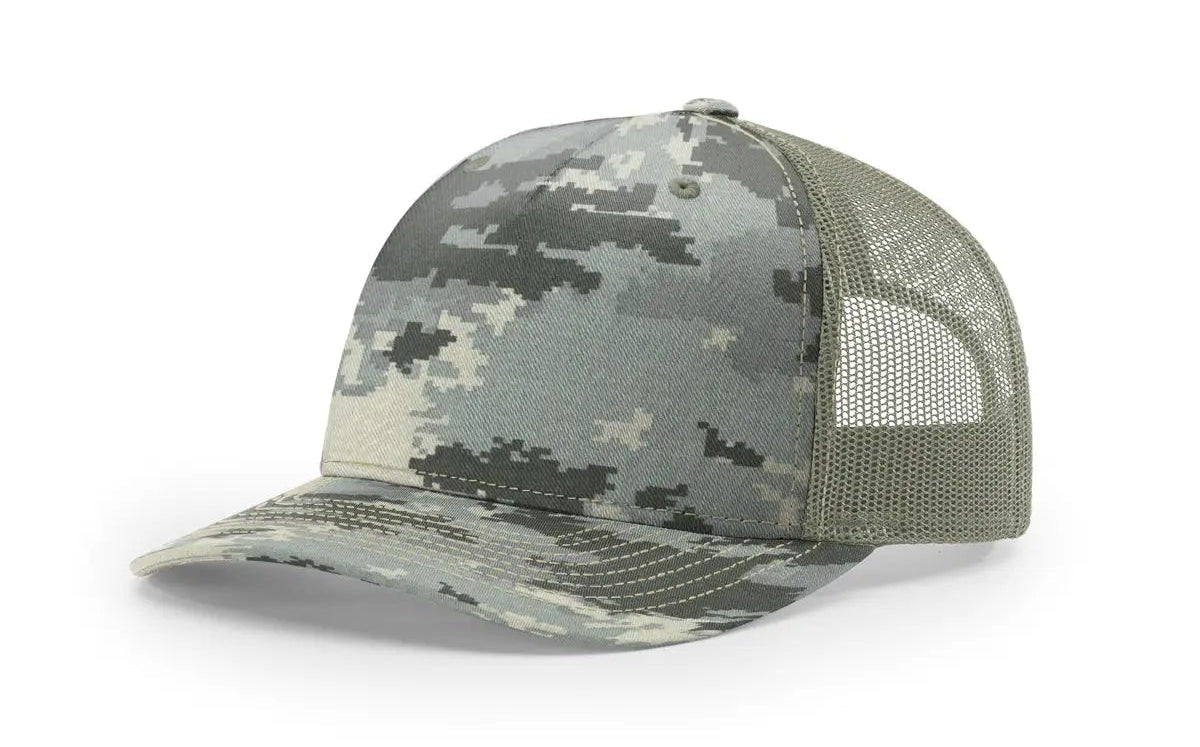 Richardson Printed Five-Panel Trucker #112PFP