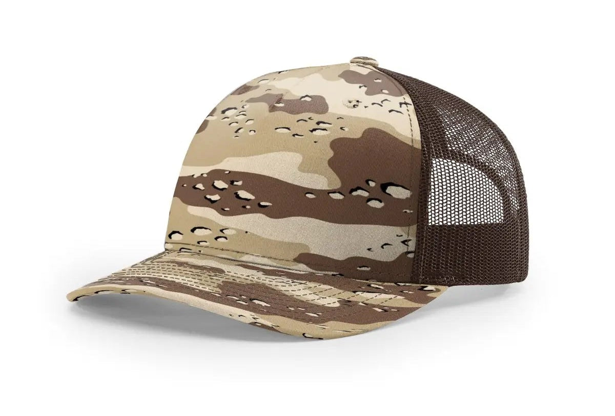 Richardson Printed Five-Panel Trucker #112PFP