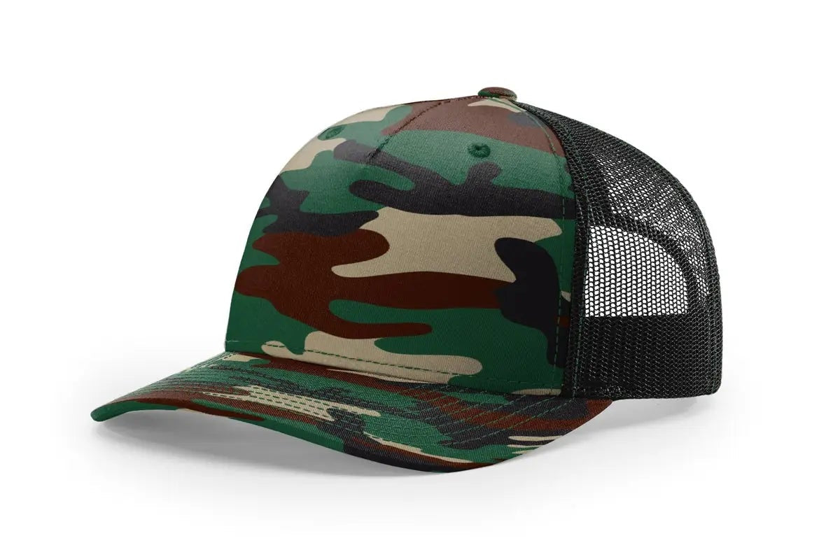Richardson Printed Five-Panel Trucker #112PFP