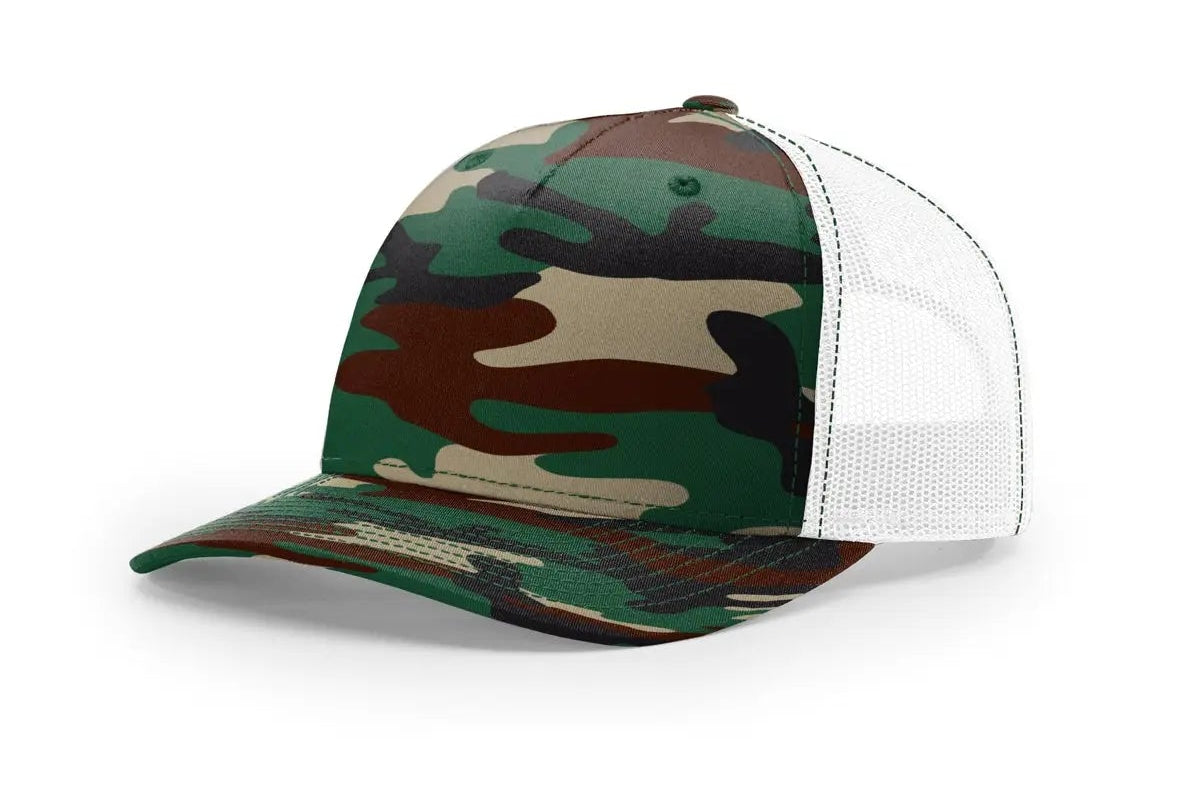 Richardson Printed Five-Panel Trucker #112PFP