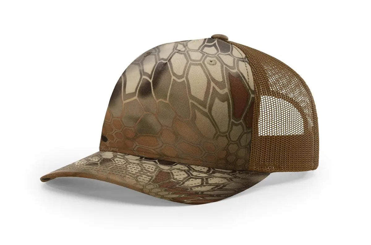 Richardson Printed Five-Panel Trucker #112PFP