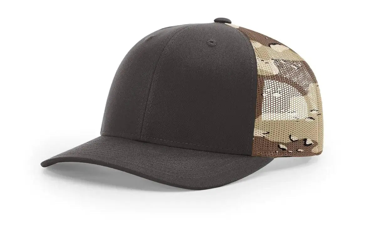 Richardson Printed Mesh Trucker #112PM Game Over Merch