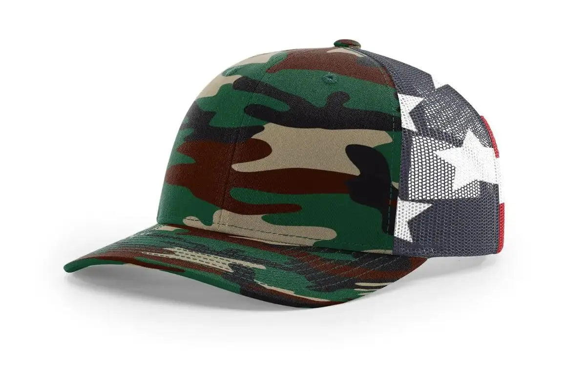 Richardson Printed Mesh Trucker #112PM Game Over Merch