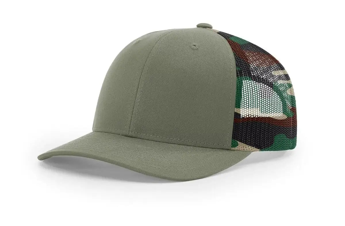 Richardson Printed Mesh Trucker #112PM Game Over Merch