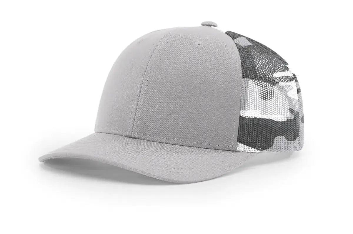 Richardson Printed Mesh Trucker #112PM Game Over Merch