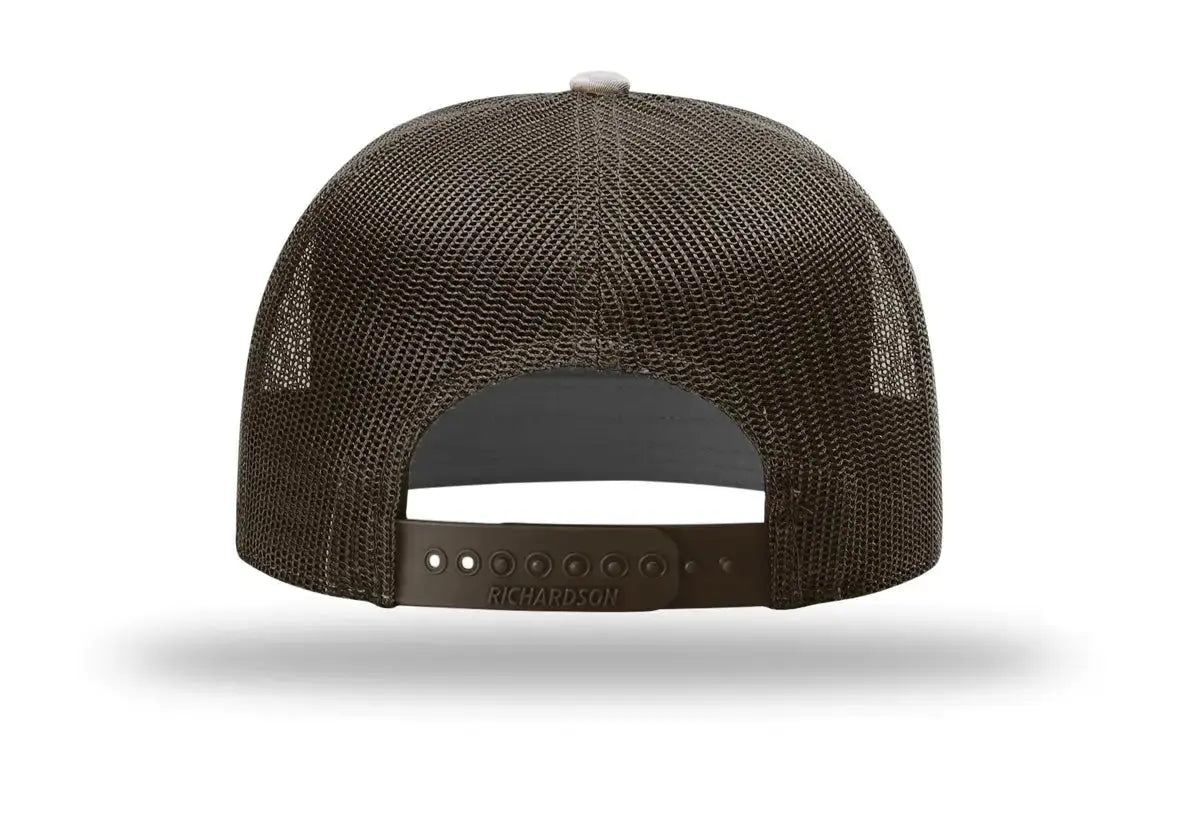 Richardson Printed 7-Panel Trucker #168P Game Over Merch