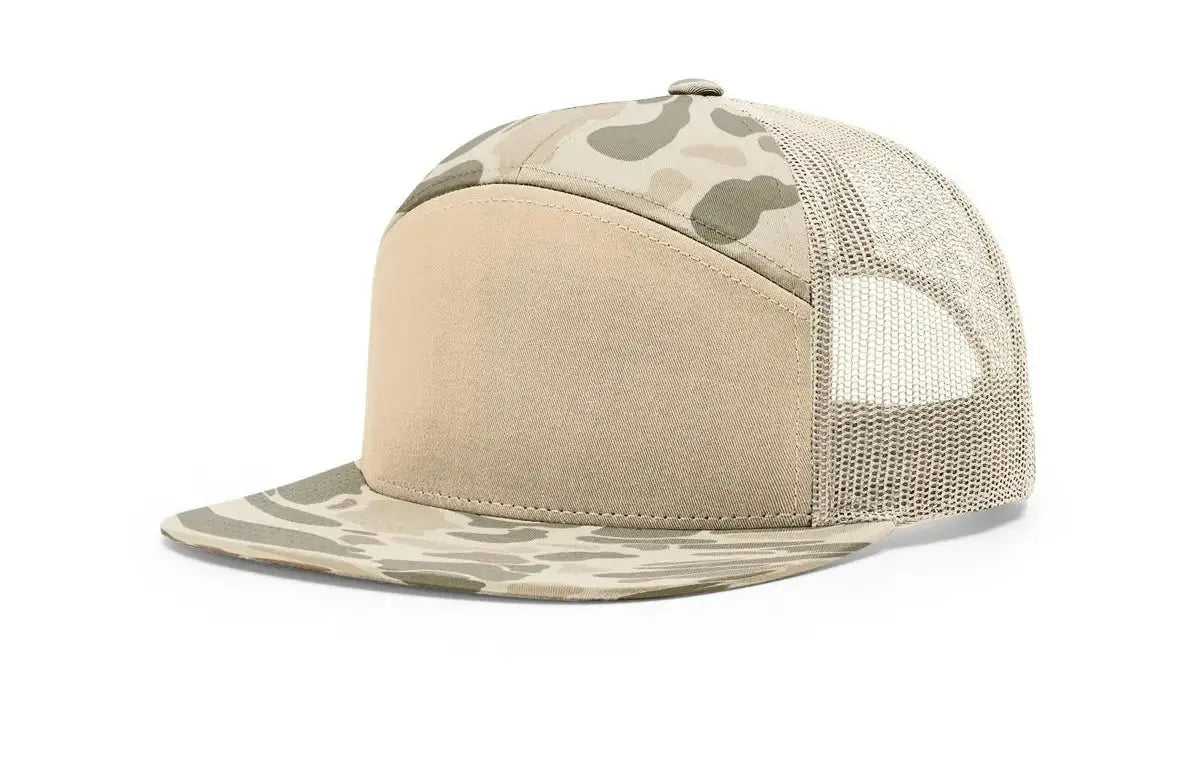 Richardson Printed 7-Panel Trucker #168P Game Over Merch