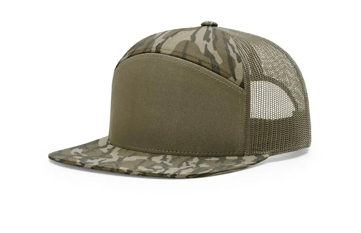 Richardson Printed 7-Panel Trucker #168P Game Over Merch