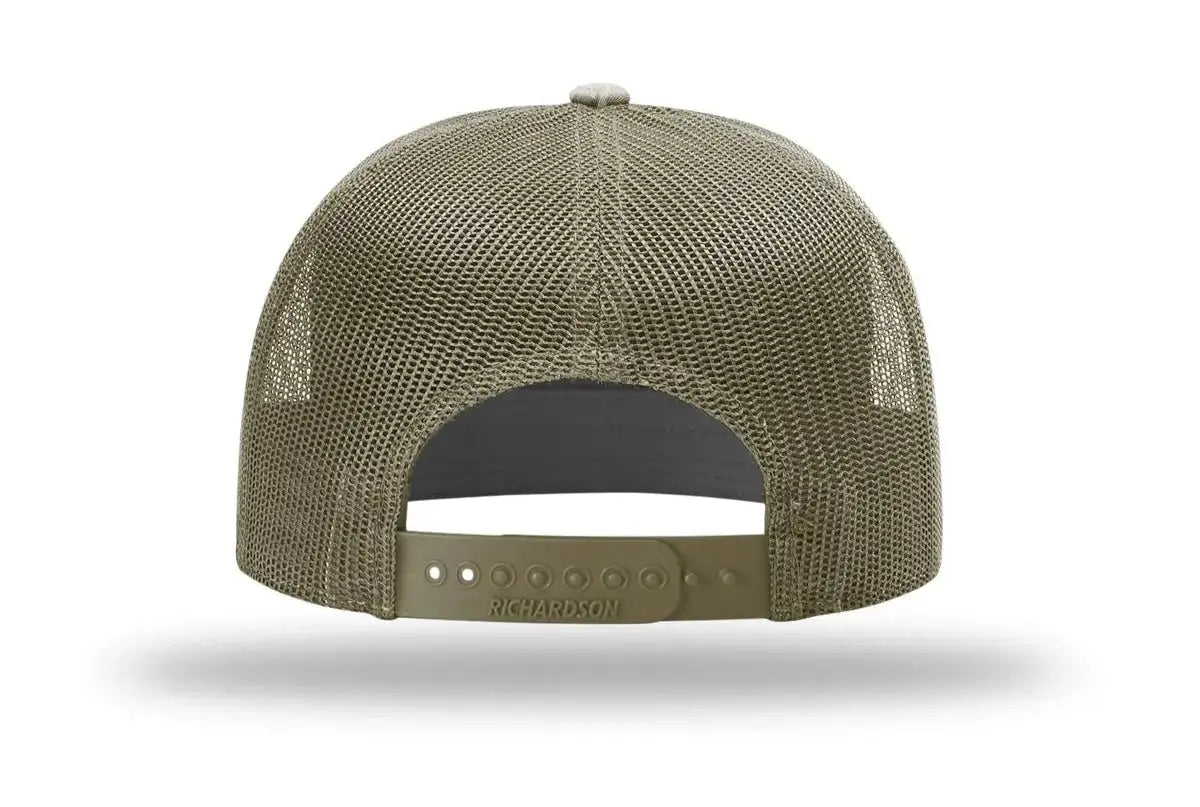 Richardson Printed 7-Panel Trucker #168P Game Over Merch