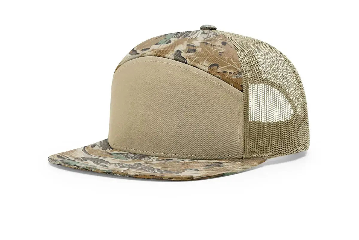 Richardson Printed 7-Panel Trucker #168P Game Over Merch