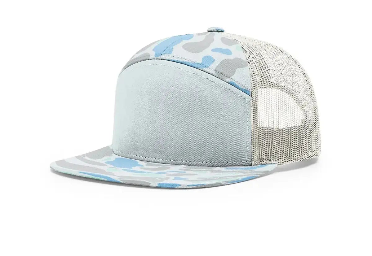 Richardson Printed 7-Panel Trucker #168P Game Over Merch