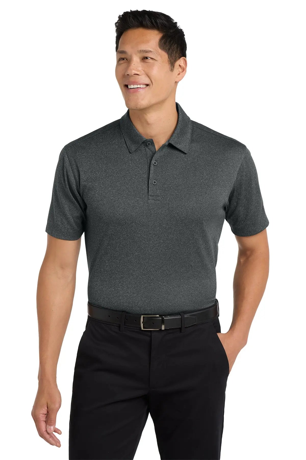 Port Authority® Trace Heather Polo #K576Game Over Merch