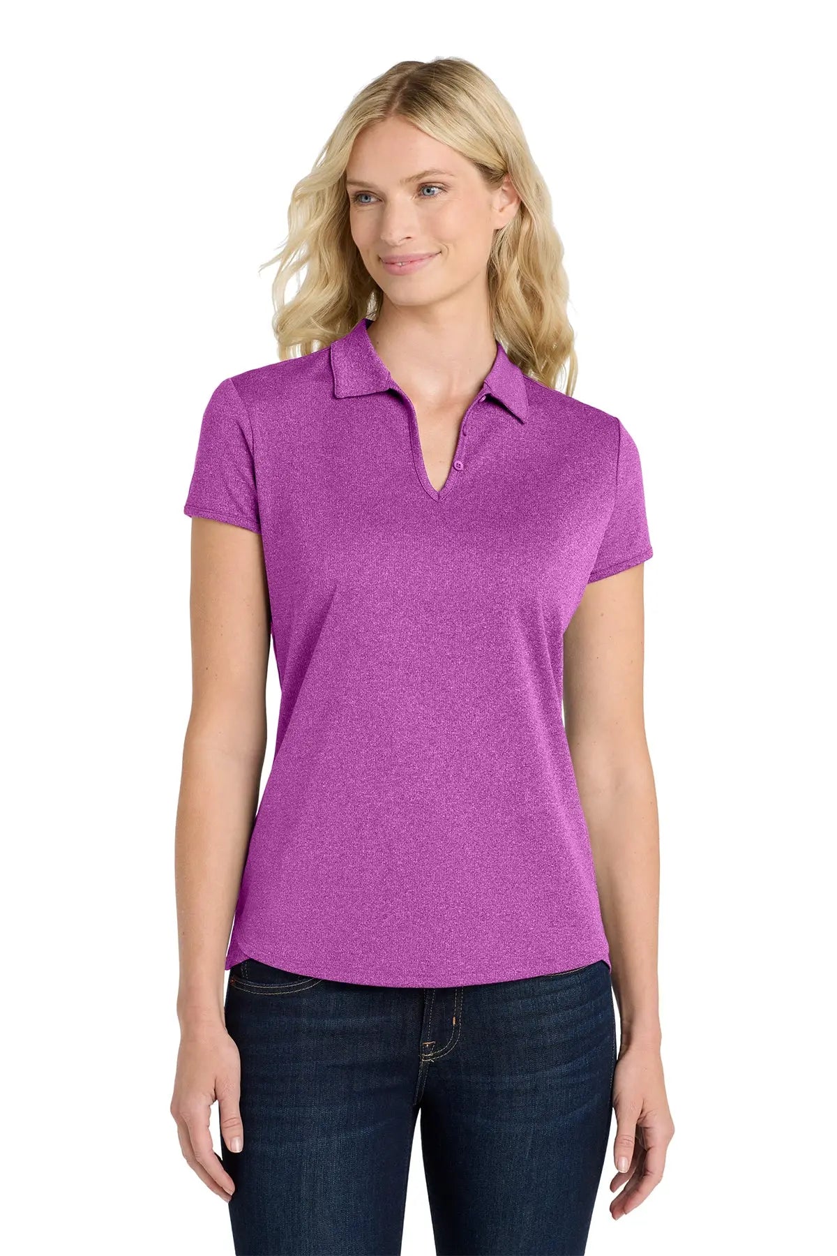 Port Authority® Women's Trace Heather Polo #L576Game Over Merch