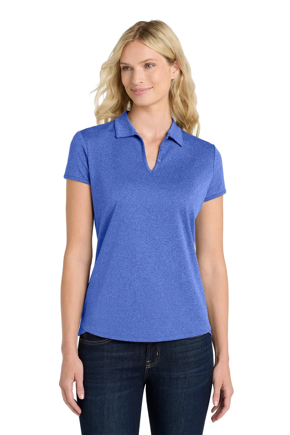 Port Authority® Women's Trace Heather Polo #L576Game Over Merch
