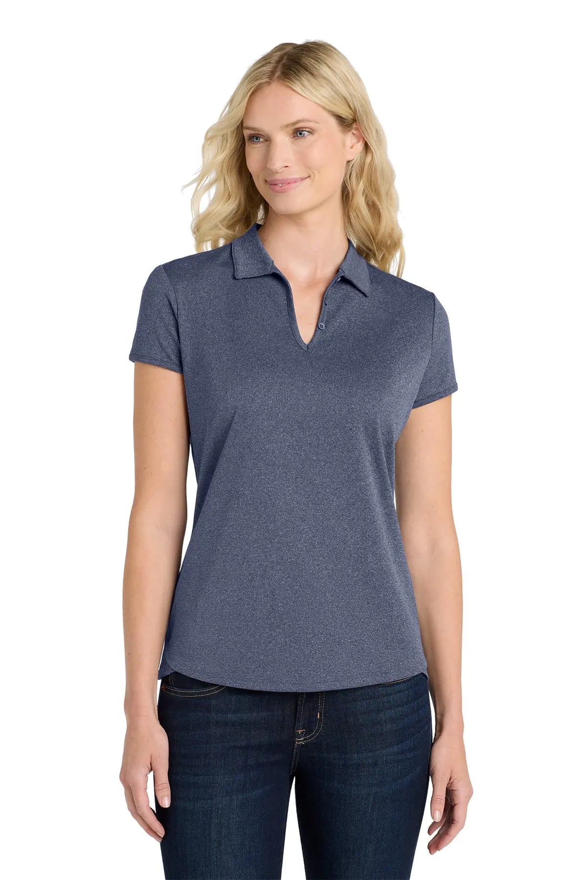 Port Authority® Women's Trace Heather Polo #L576Game Over Merch