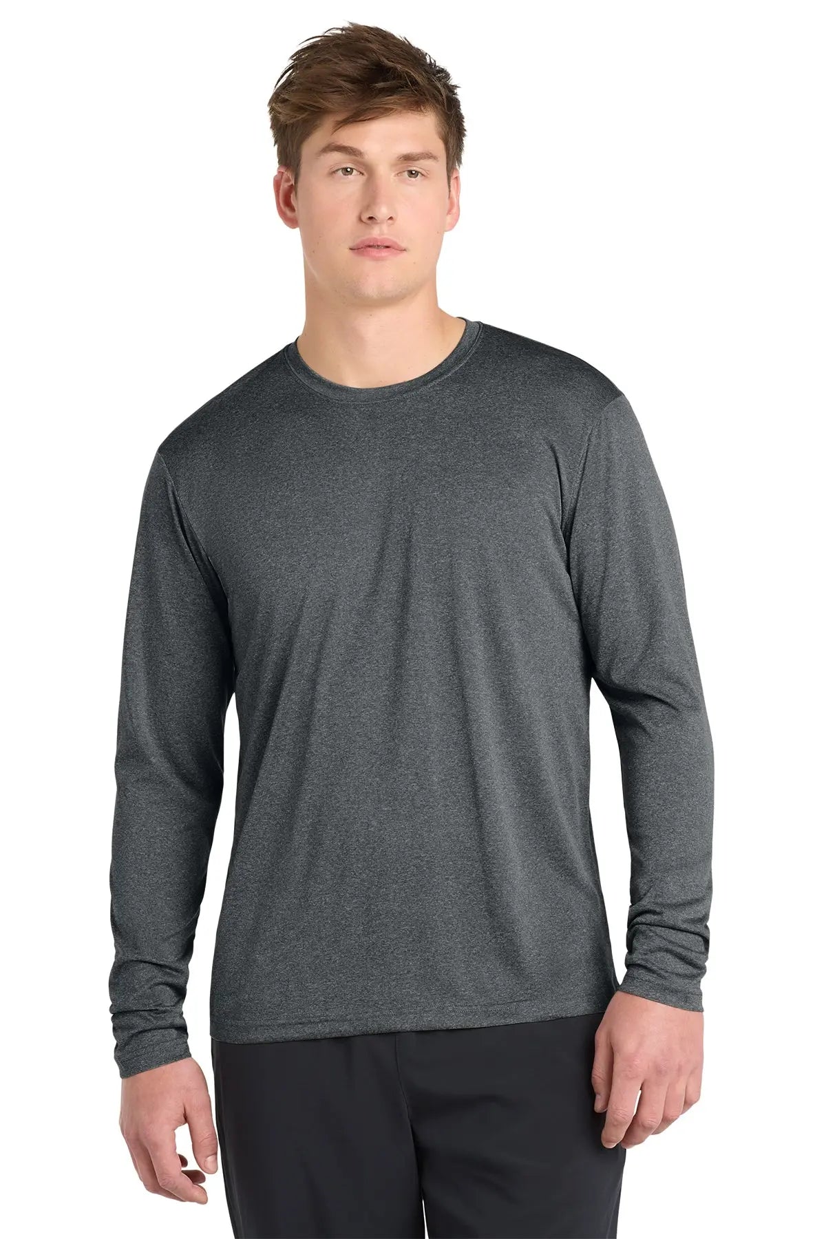 Sport-Tek® Long Sleeve Heather Contender™ Tee #ST360LS Game Over Merch