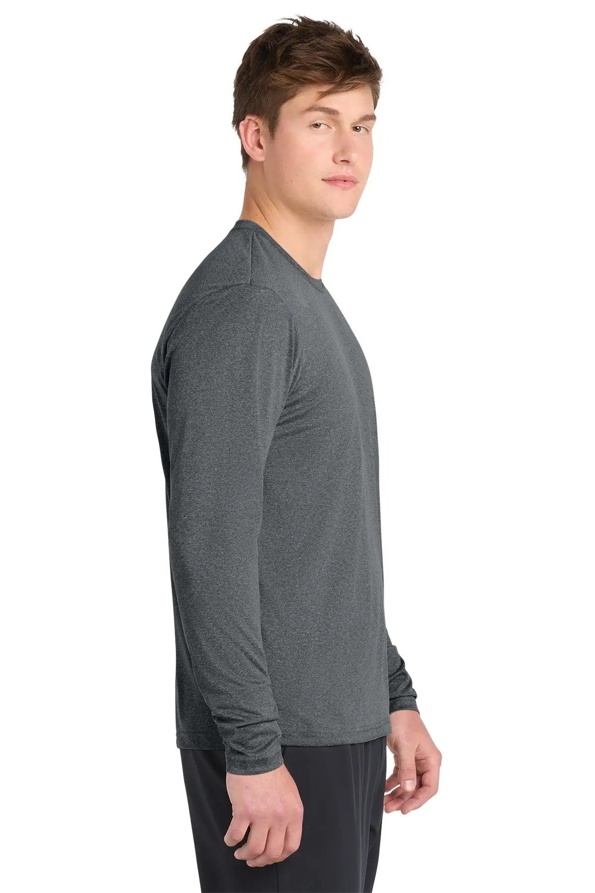 Sport-Tek® Long Sleeve Heather Contender™ Tee #ST360LS Game Over Merch