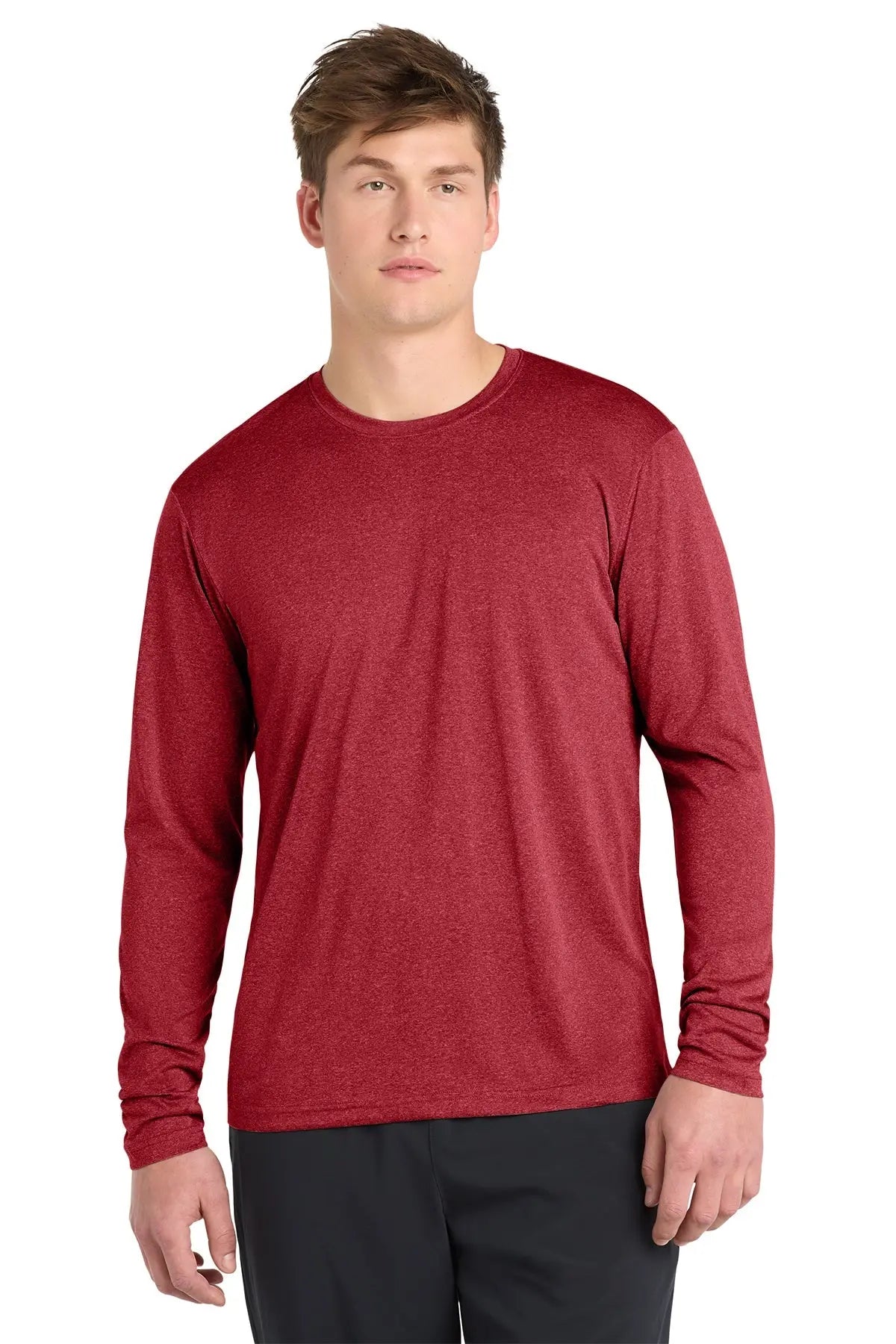 Sport-Tek® Long Sleeve Heather Contender™ Tee #ST360LS Game Over Merch