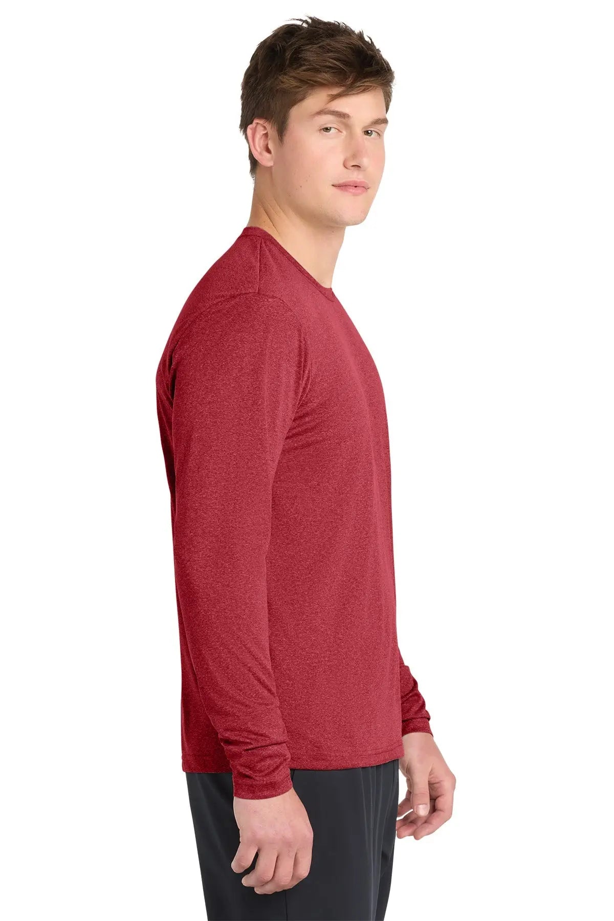 Sport-Tek® Long Sleeve Heather Contender™ Tee #ST360LS Game Over Merch