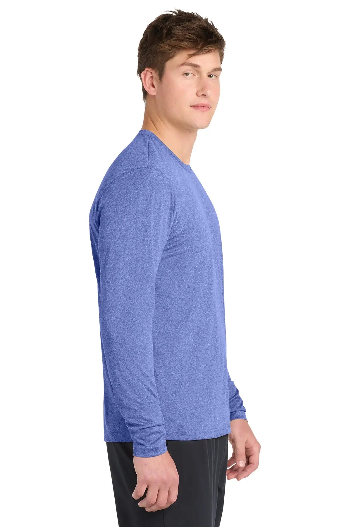 Sport-Tek® Long Sleeve Heather Contender™ Tee #ST360LS Game Over Merch