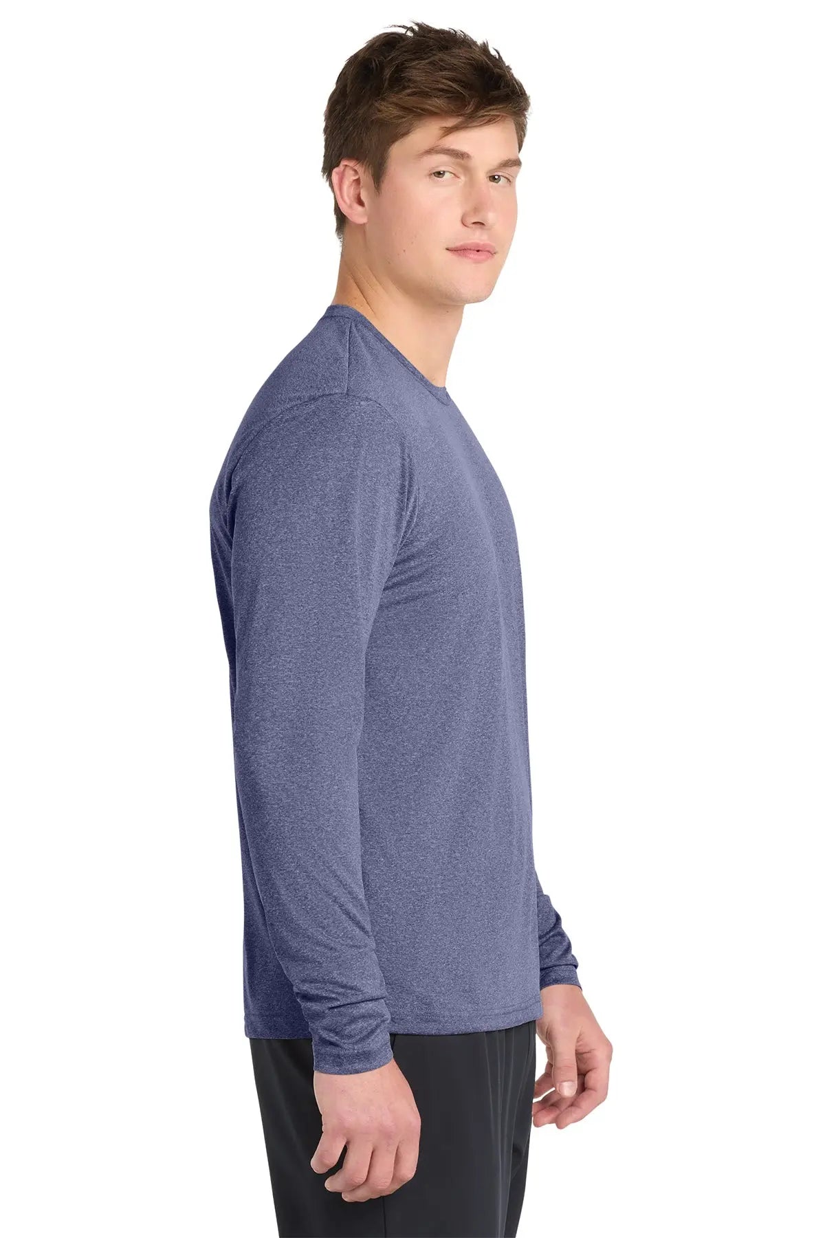 Sport-Tek® Long Sleeve Heather Contender™ Tee #ST360LS Game Over Merch