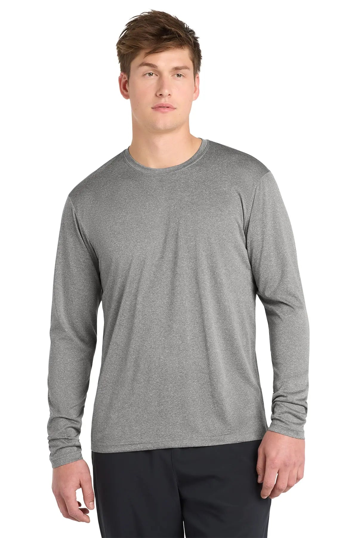 Sport-Tek® Long Sleeve Heather Contender™ Tee #ST360LS Game Over Merch