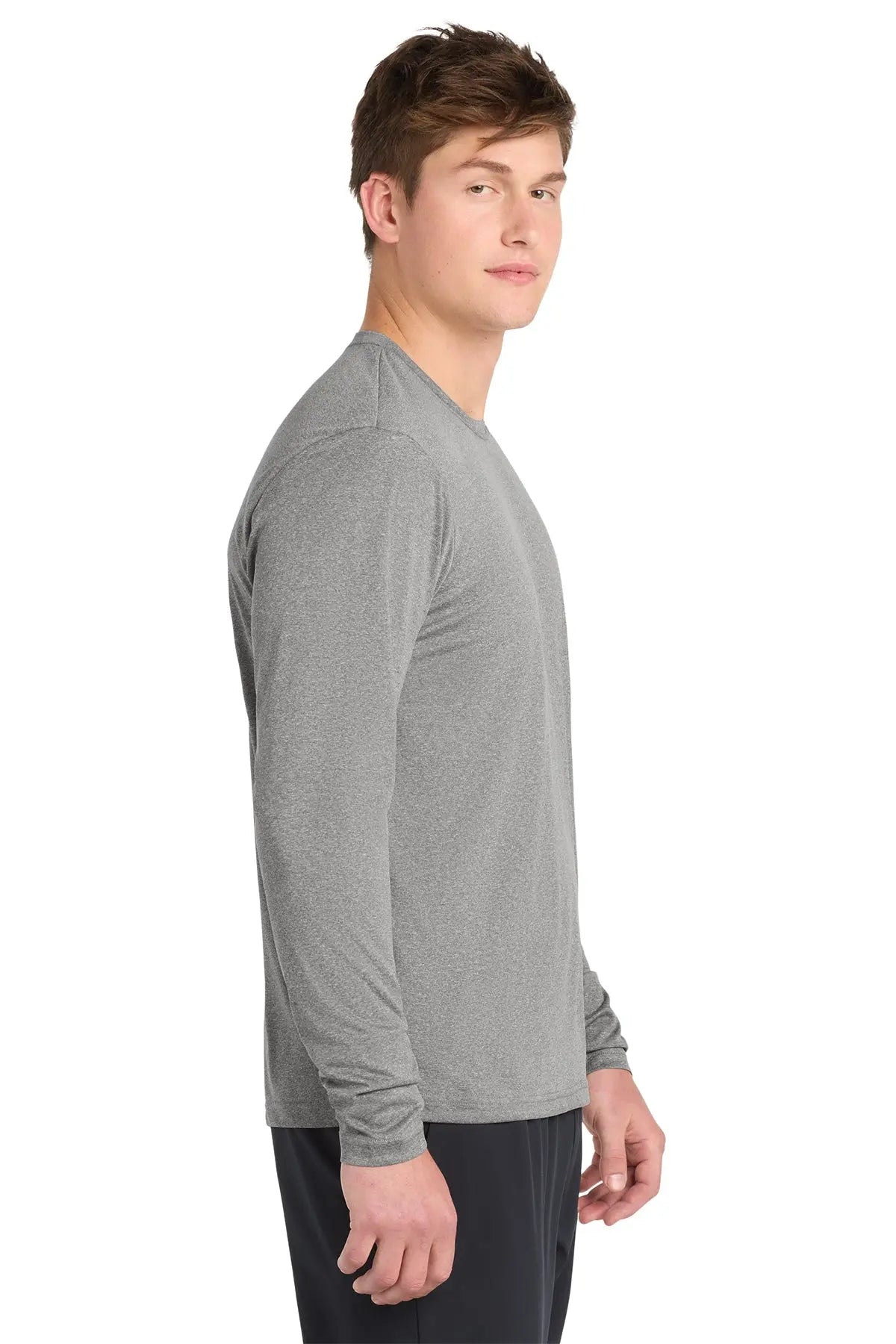 Sport-Tek® Long Sleeve Heather Contender™ Tee #ST360LS Game Over Merch