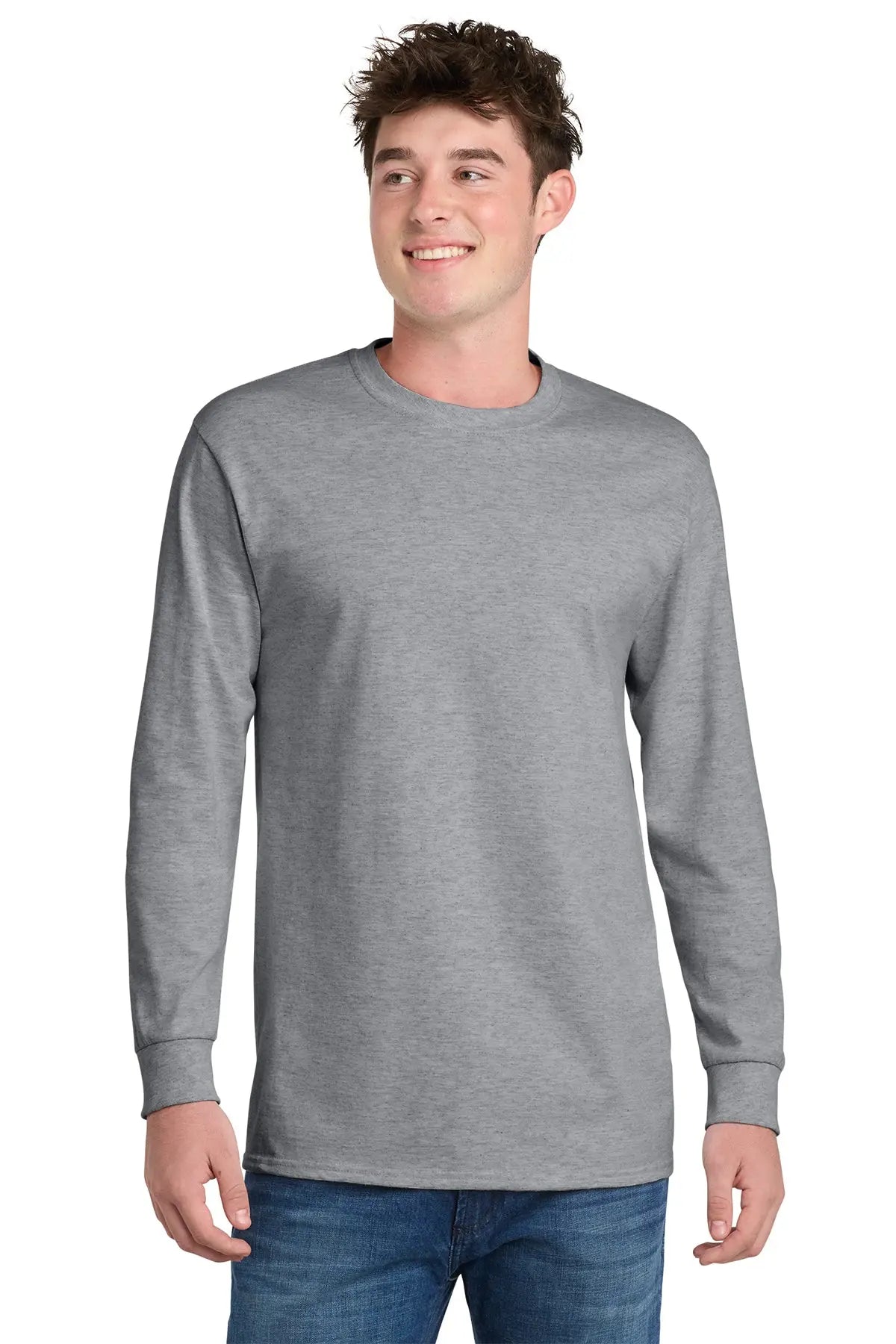 Port & Co™ Long Sleeve Essential Tee #PC61LS