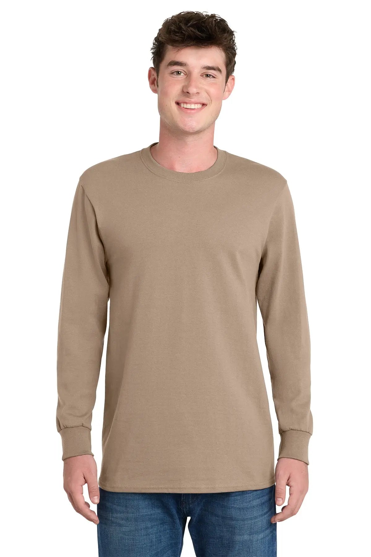 Port & Co™ Long Sleeve Essential Tee #PC61LS