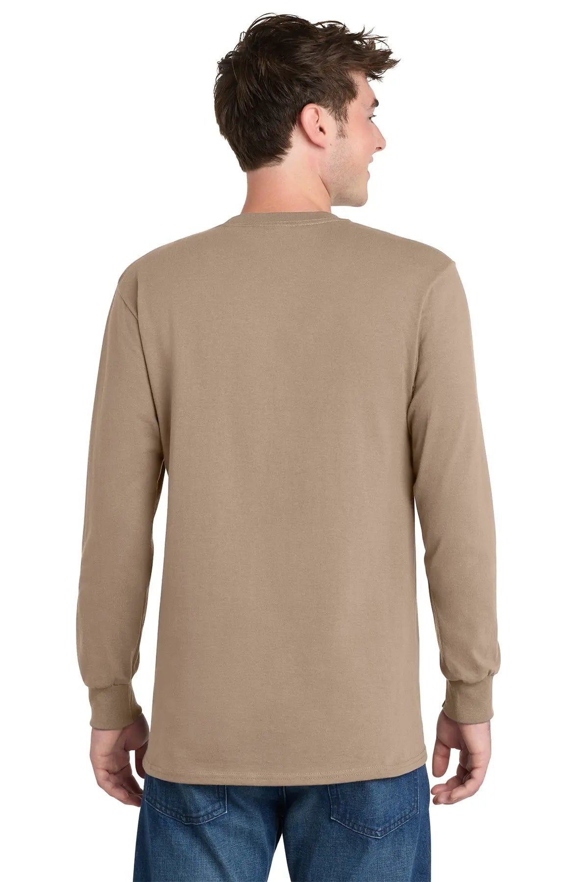 Port & Co™ Long Sleeve Essential Tee #PC61LS