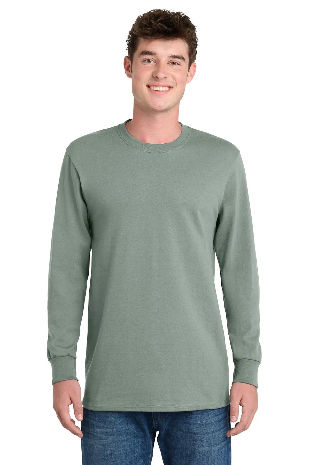 Port & Co™ Long Sleeve Essential Tee #PC61LS