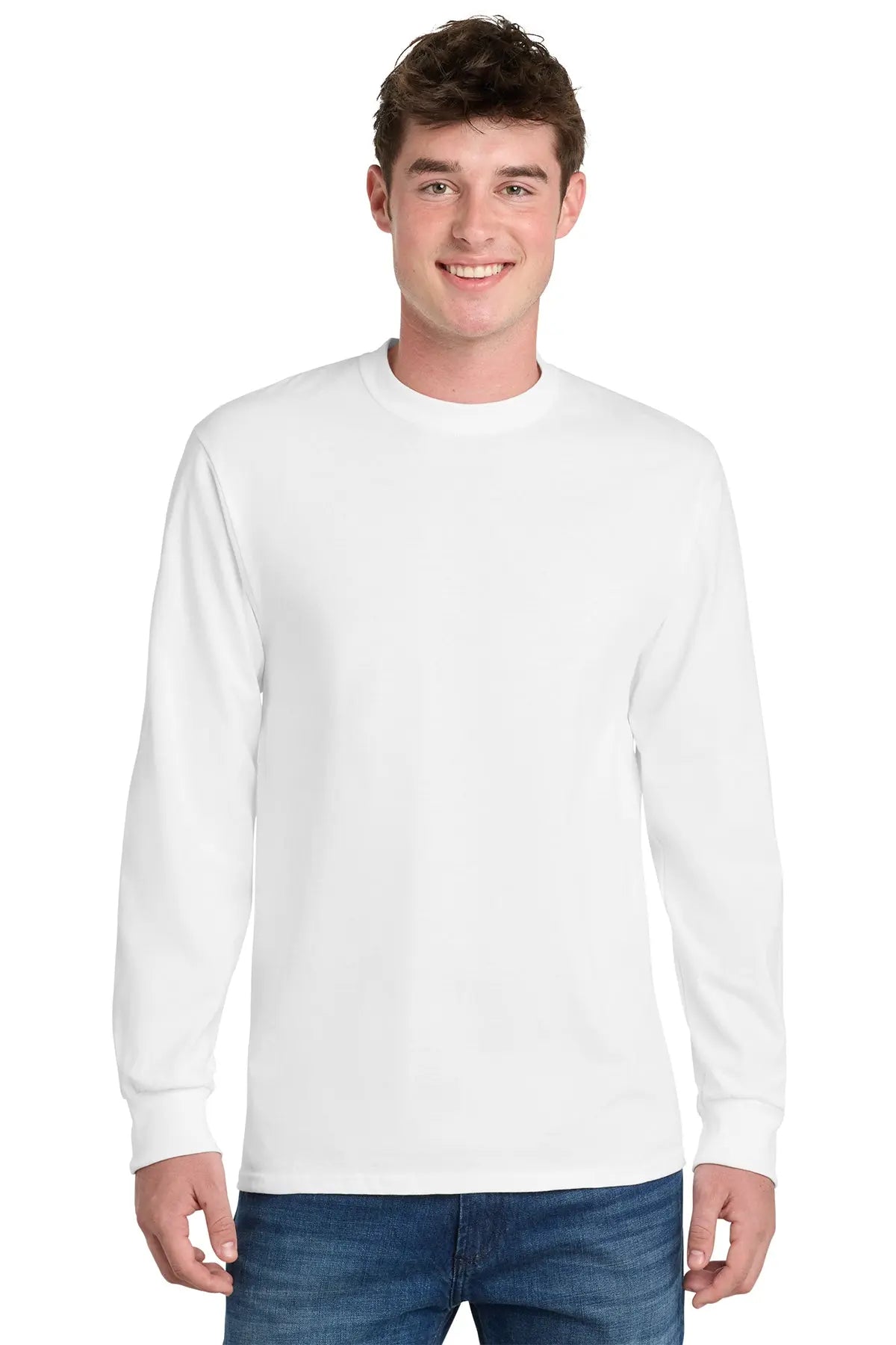 Port & Co™ Long Sleeve Essential Tee #PC61LS