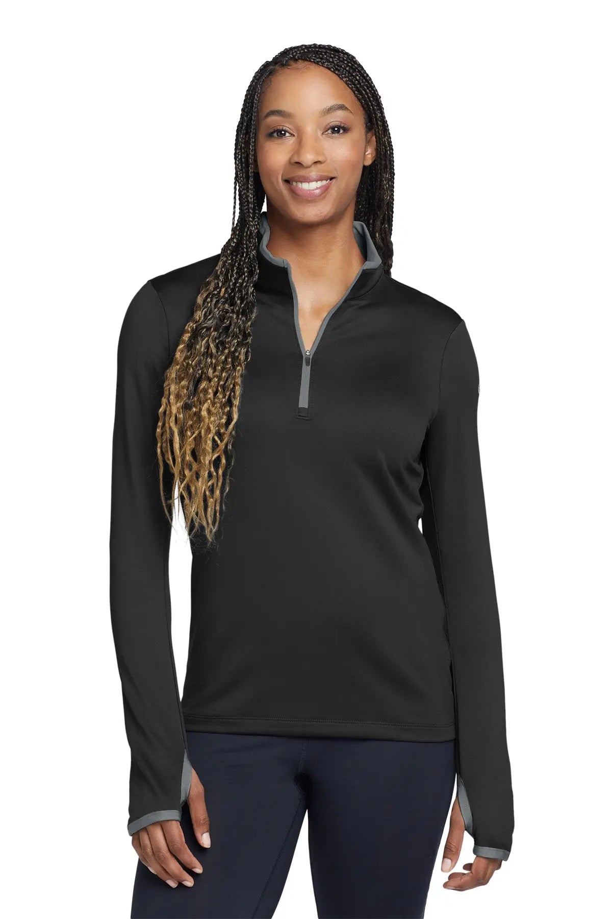 Nike Women's Dri-FIT Stretch 1/2-Zip Cover-Up #779796 Game Over Merch
