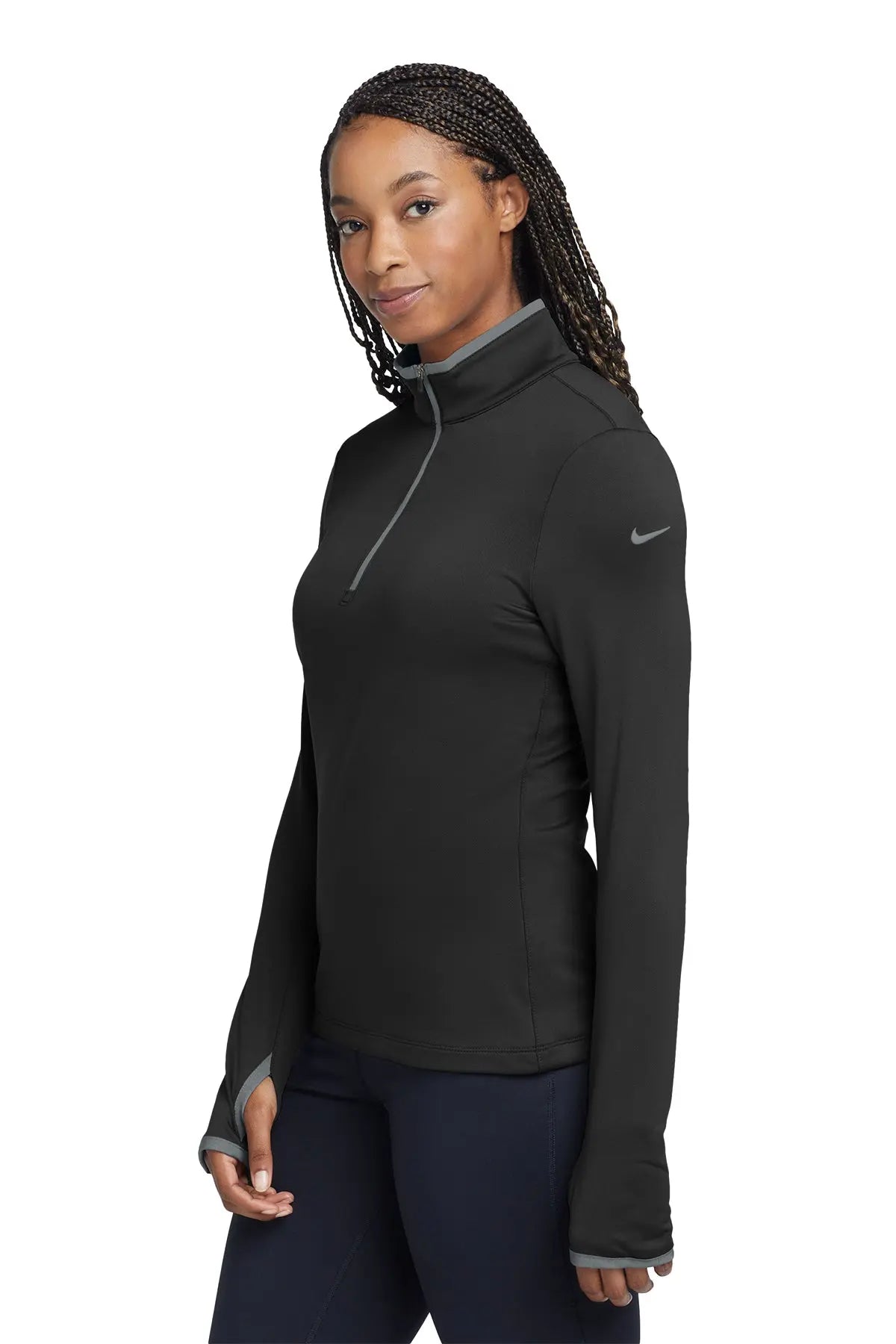 Nike Women's Dri-FIT Stretch 1/2-Zip Cover-Up #779796 Game Over Merch