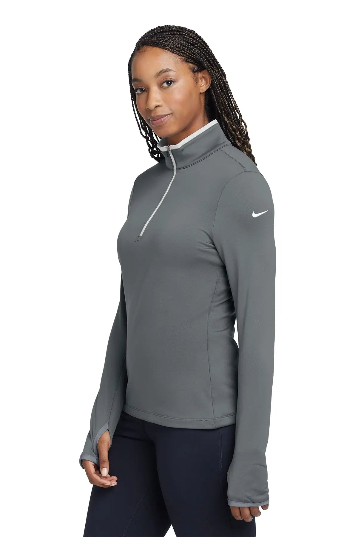 Nike Women's Dri-FIT Stretch 1/2-Zip Cover-Up #779796 Game Over Merch