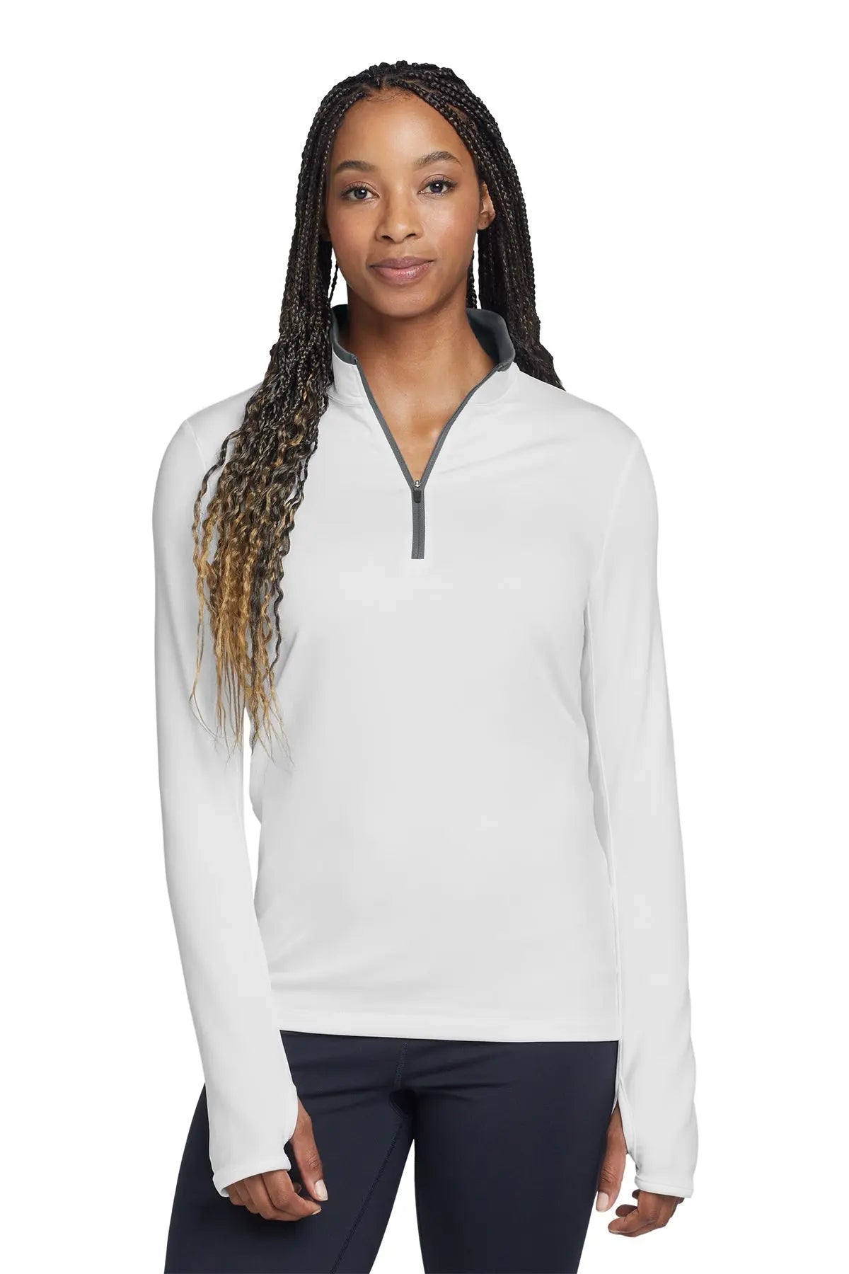 Nike Women's Dri-FIT Stretch 1/2-Zip Cover-Up #779796 Game Over Merch