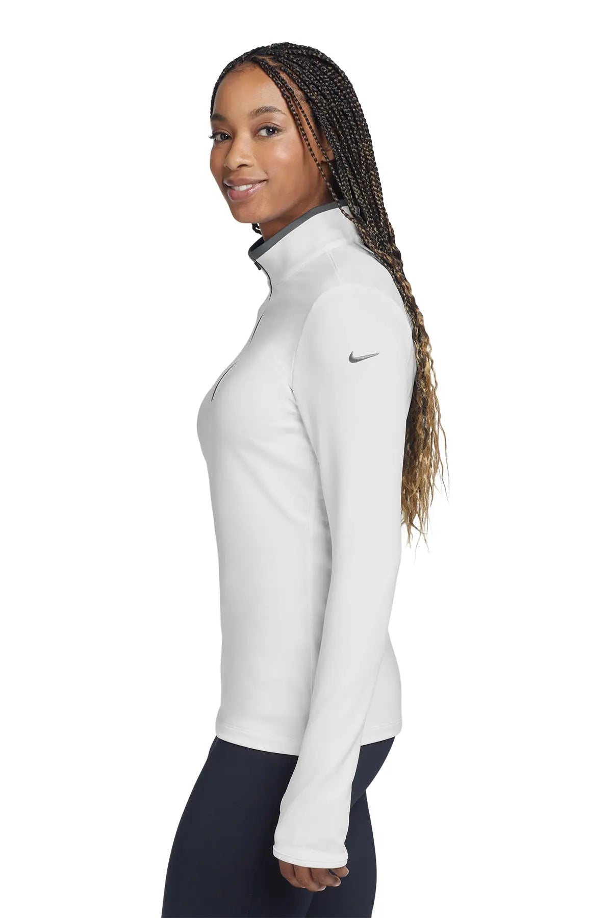 Nike Women's Dri-FIT Stretch 1/2-Zip Cover-Up #779796 Game Over Merch