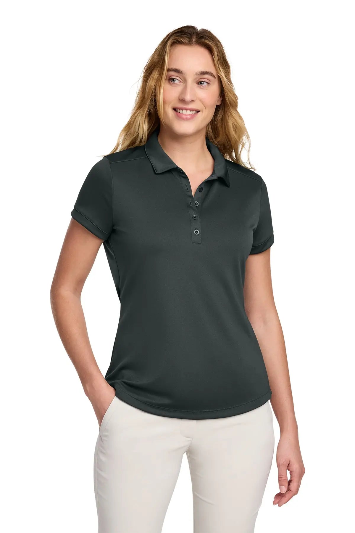 Nike Women's Dri-FIT Players Modern Fit Polo #811807Game Over Merch