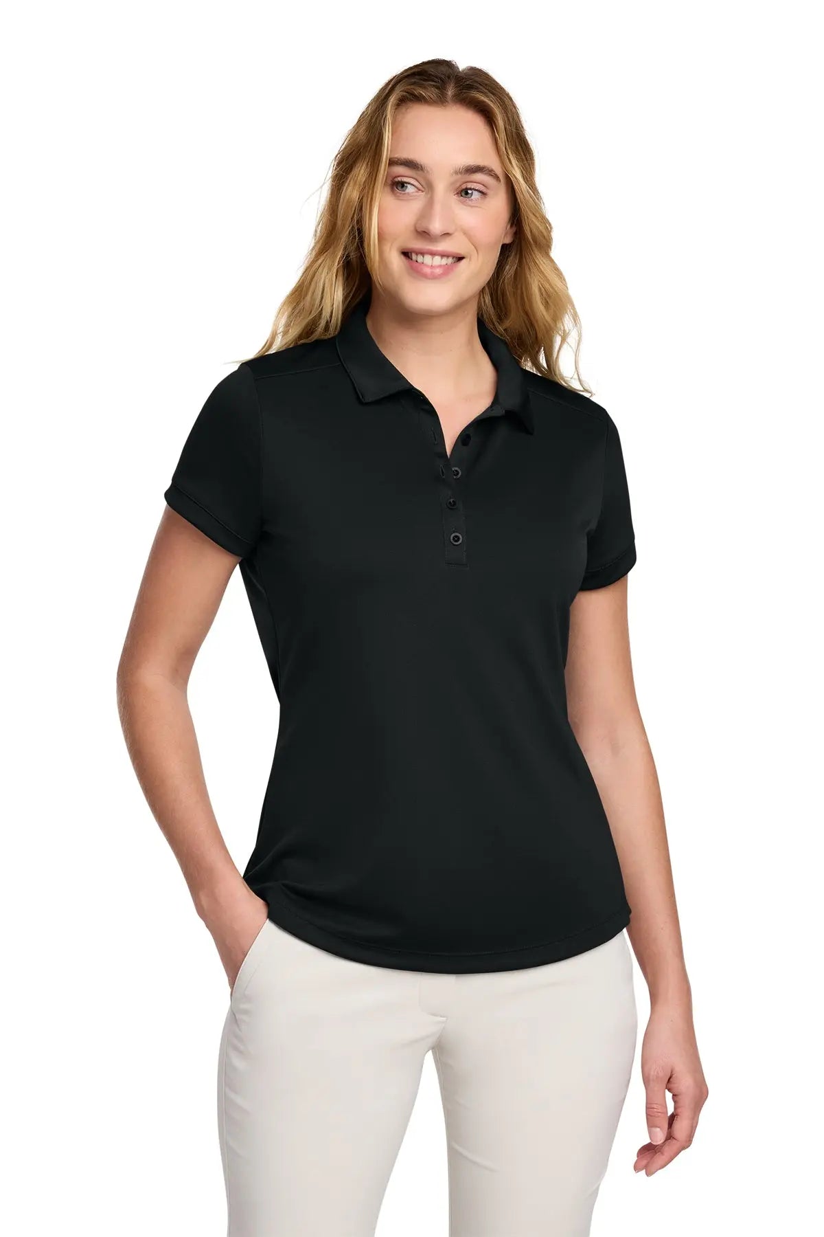 Nike Women's Dri-FIT Players Modern Fit Polo #811807Game Over Merch