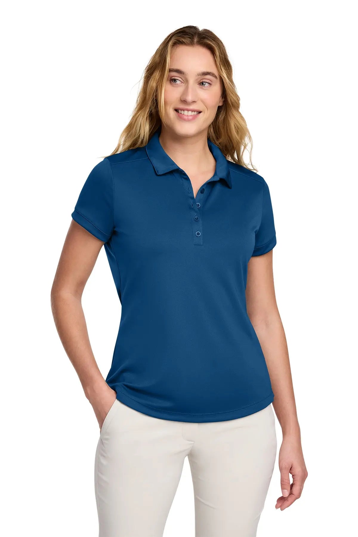 Nike Women's Dri-FIT Players Modern Fit Polo #811807Game Over Merch