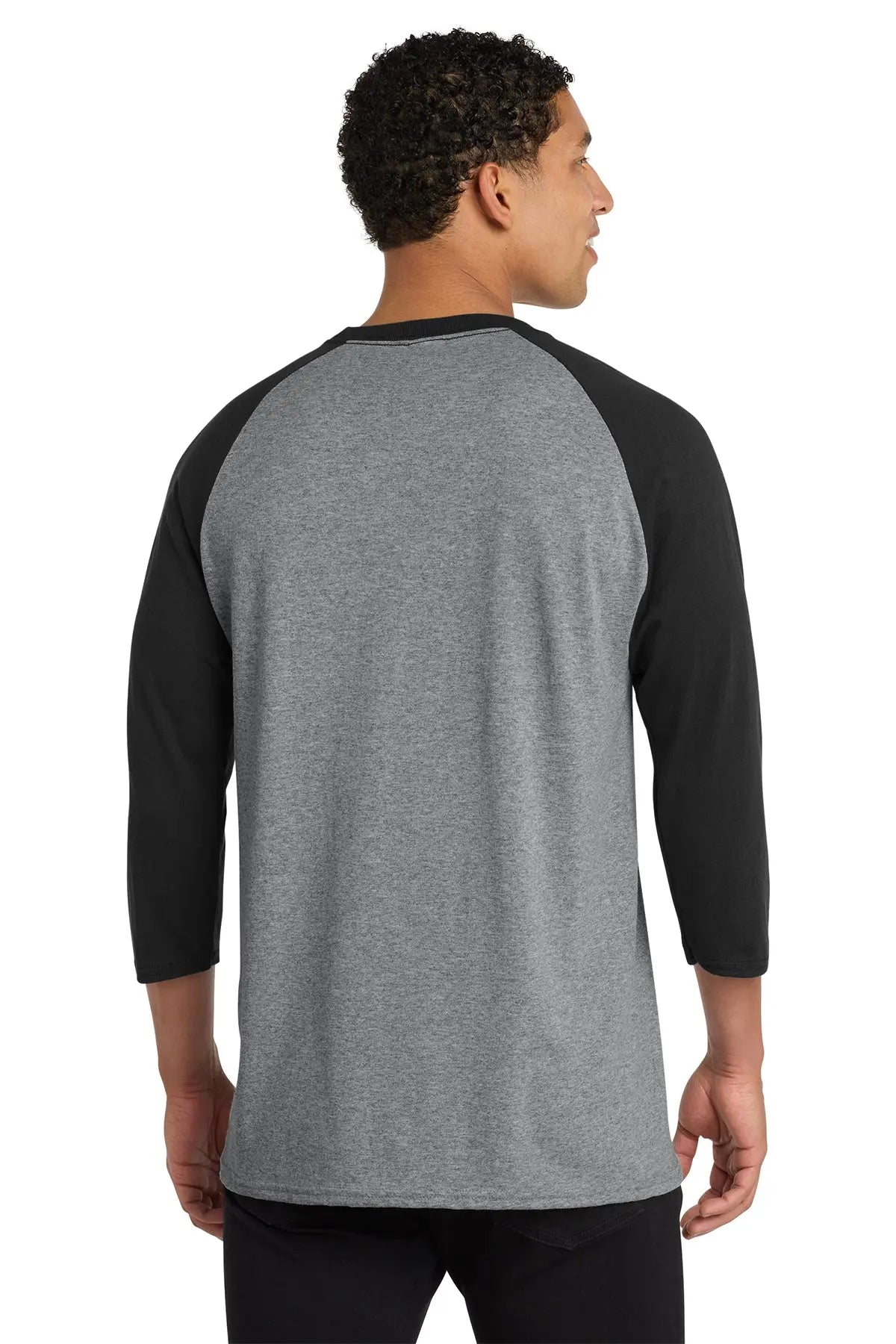 Port & Co™ Core Blend 3/4-Sleeve Raglan Tee #PC55RS
