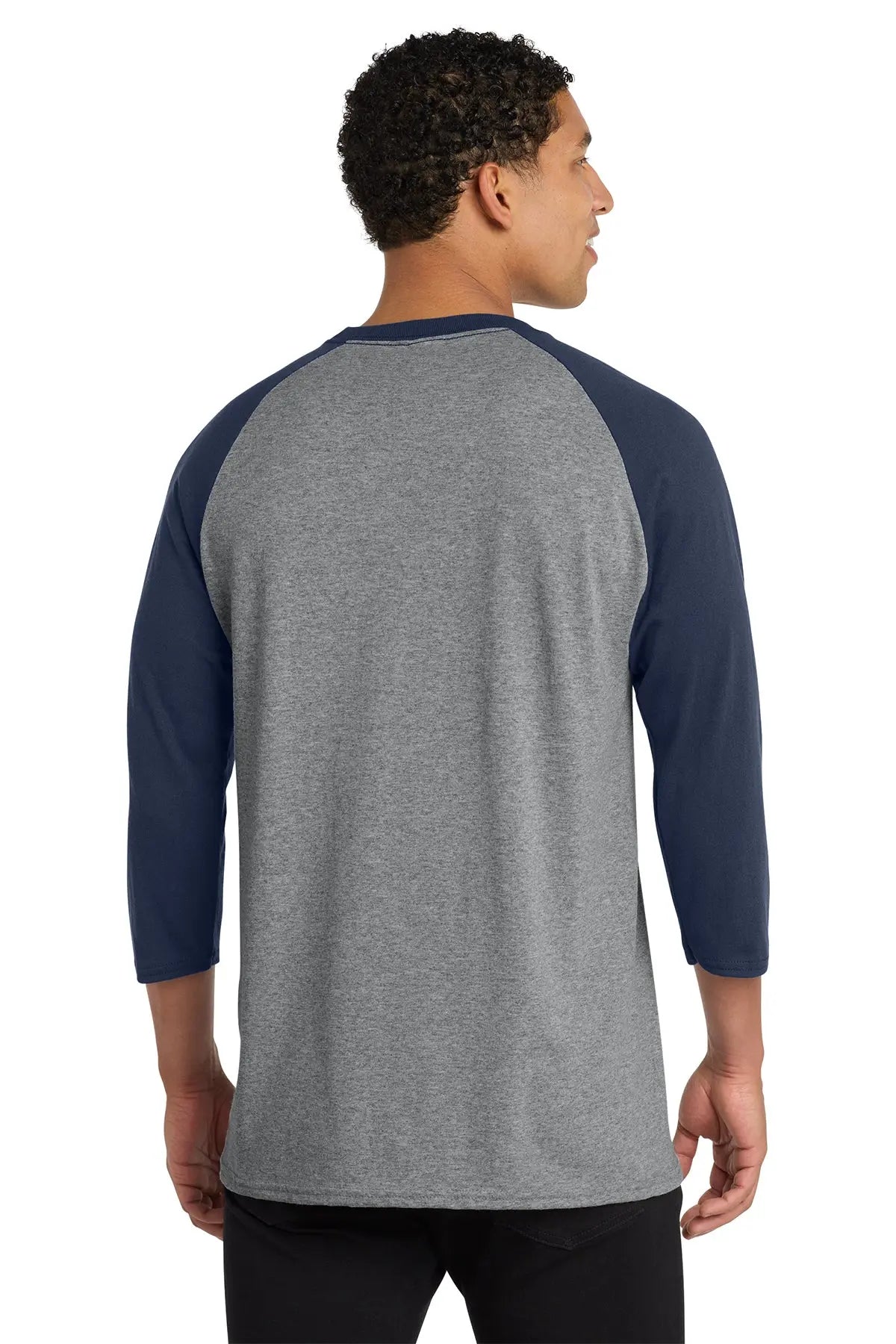 Port & Co™ Core Blend 3/4-Sleeve Raglan Tee #PC55RS