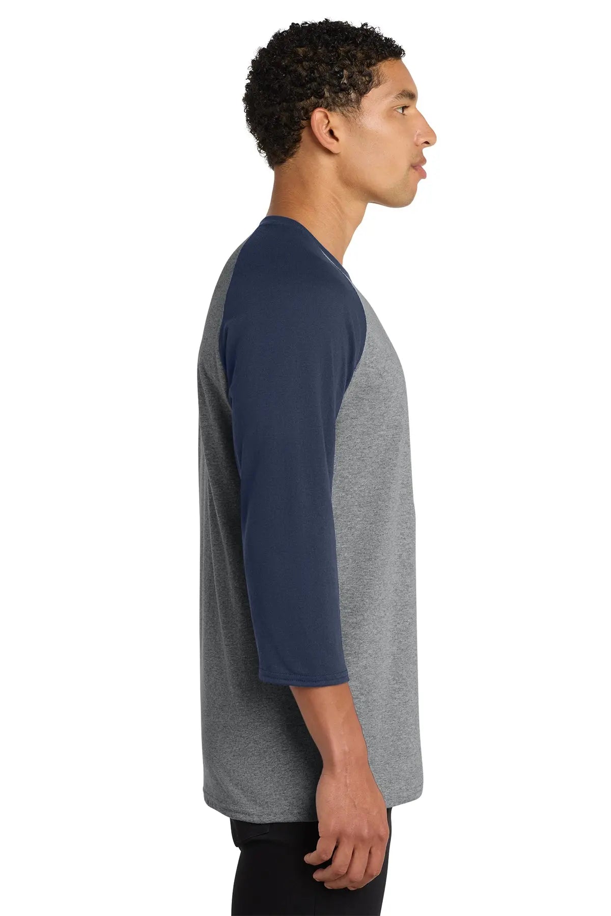 Port & Co™ Core Blend 3/4-Sleeve Raglan Tee #PC55RS