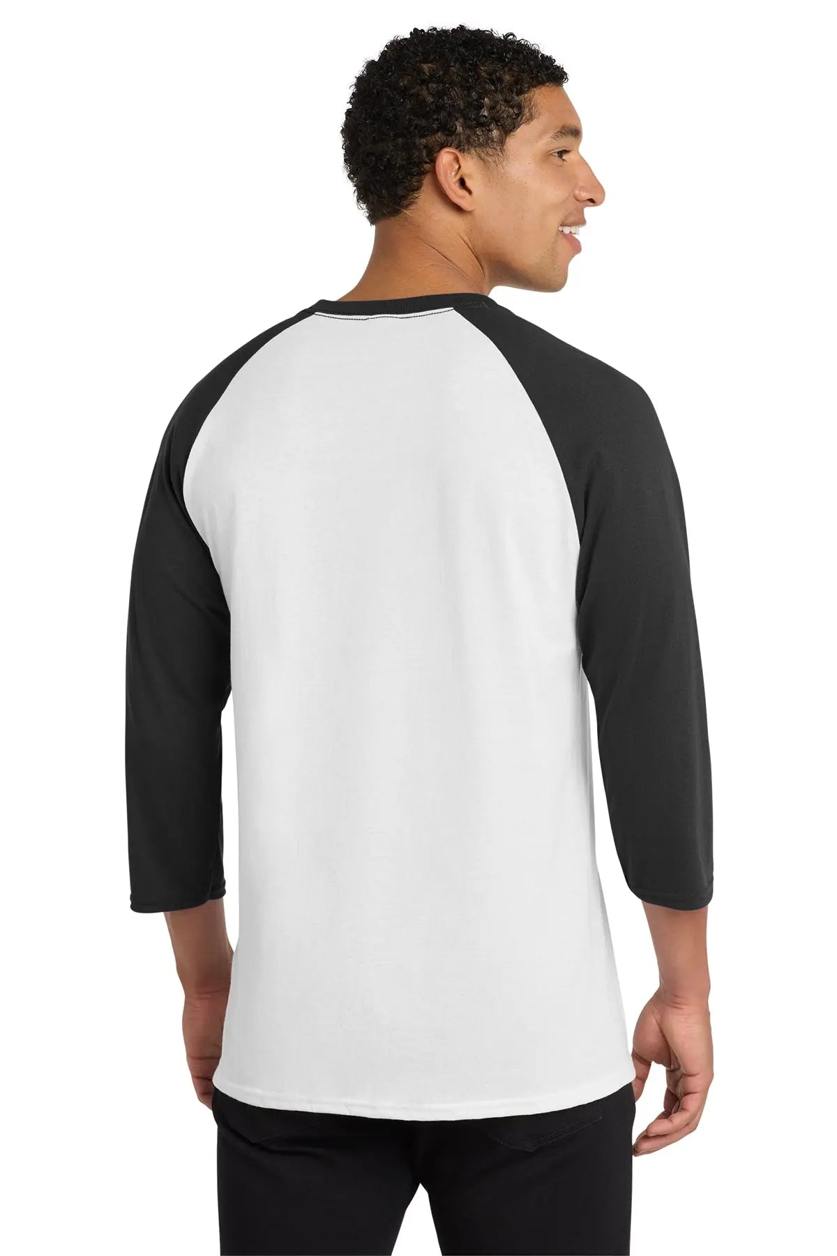 Port & Co™ Core Blend 3/4-Sleeve Raglan Tee #PC55RS