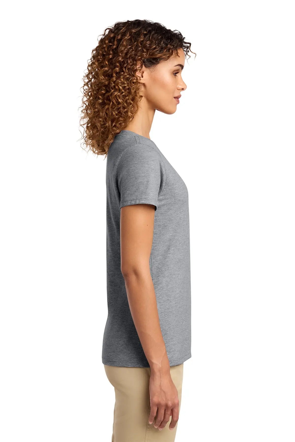 Port & Co™ Women's Fan Favorite™ V-Neck Tee #LPC450V