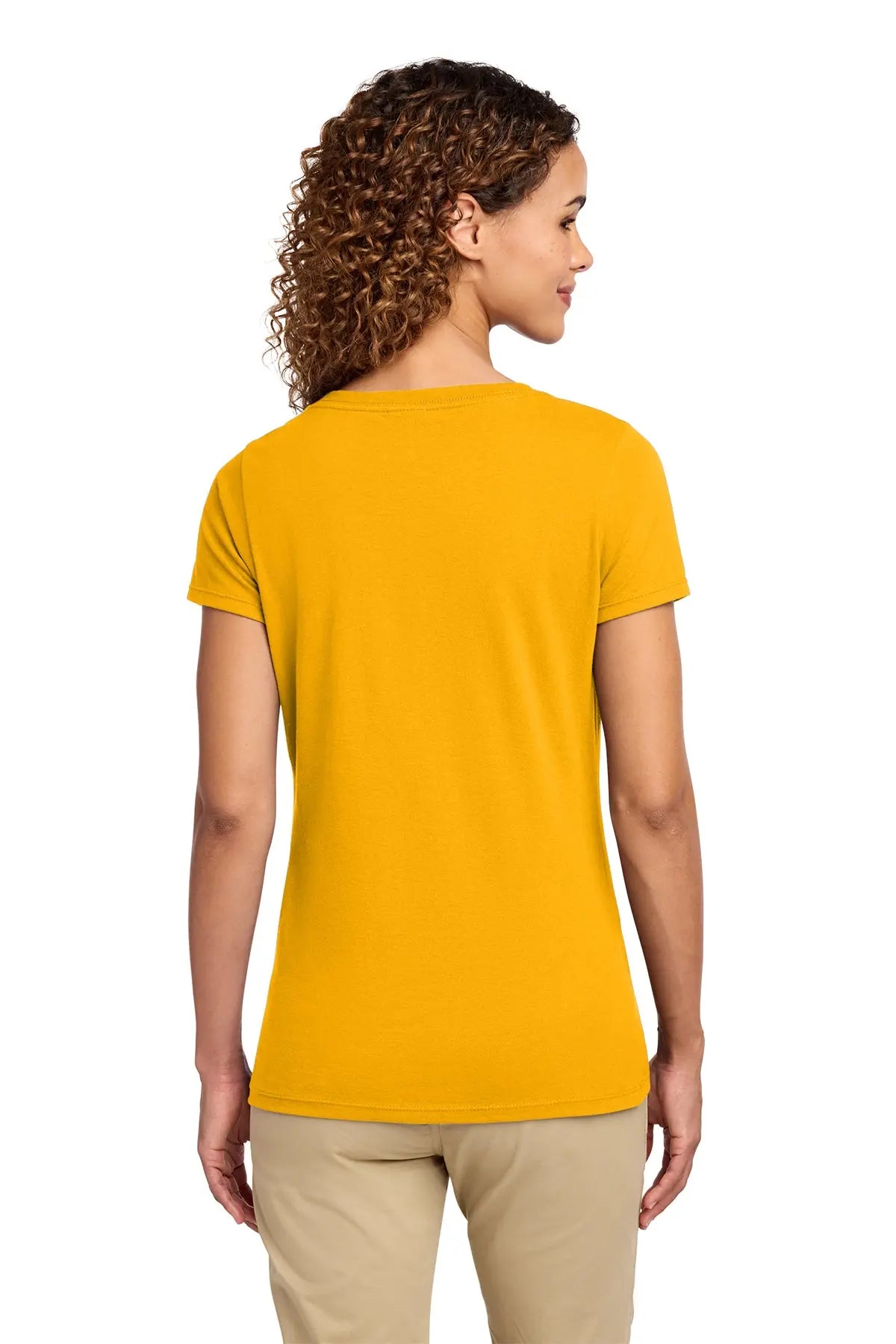 Port & Co™ Women's Fan Favorite™ V-Neck Tee #LPC450V