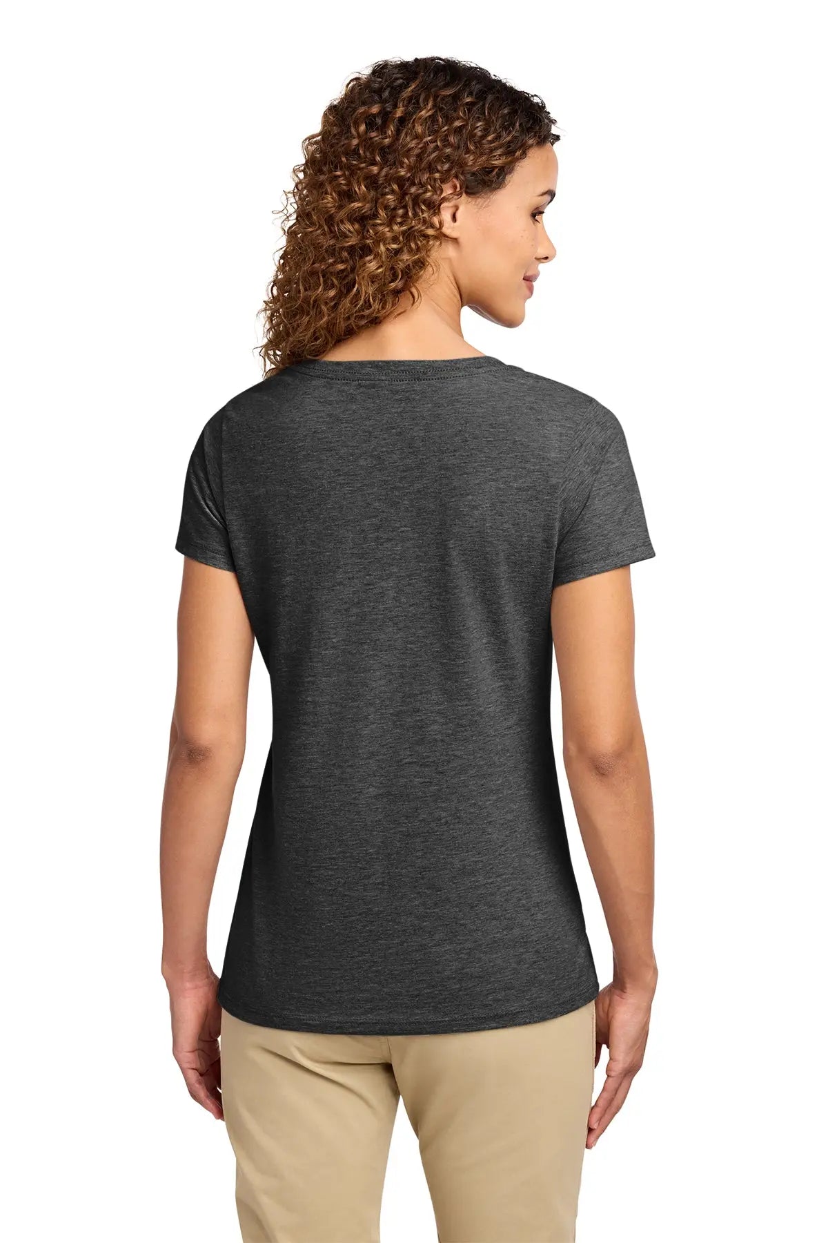 Port & Co™ Women's Fan Favorite™ V-Neck Tee #LPC450V