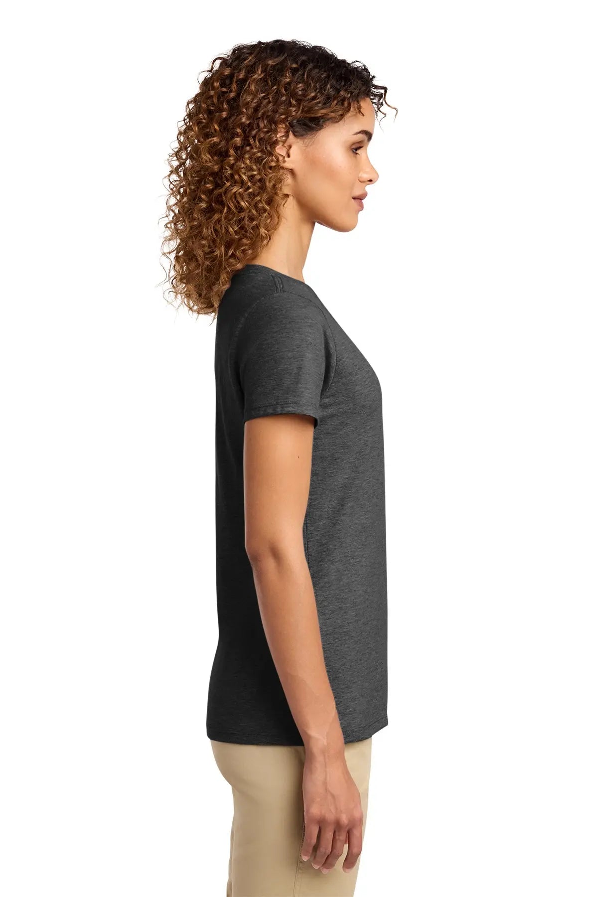 Port & Co™ Women's Fan Favorite™ V-Neck Tee #LPC450V